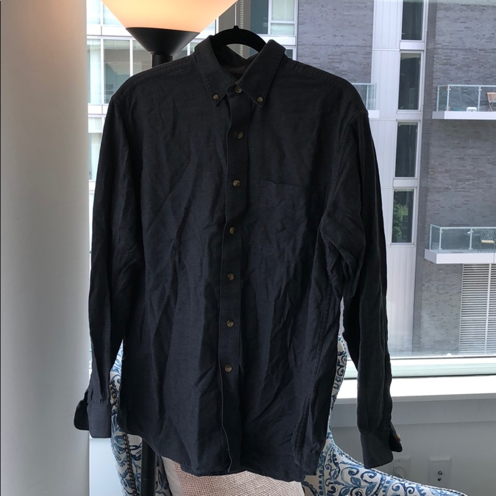 Navy button down - Picture 2 of 2